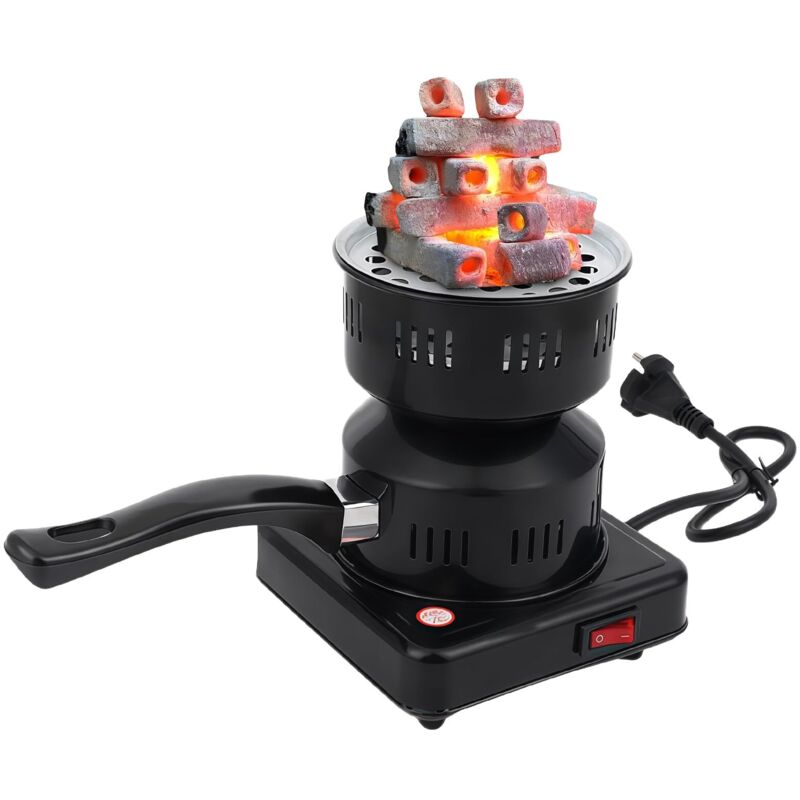 Elektrischer Holzkohleanzünder (450–600 W) für Holzkohlegrills, geeignet für Herde, Grills und Holzkohleöfen elektrisches Holzkohlegrillzubehör mit