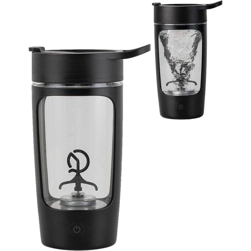 Elektrischer Mixbecher für Proteinpulver, 650 ml wiederaufladbarer tragbarer Vortex-Mixer, automatischer Mixbecher, automatischer Mixbecher für