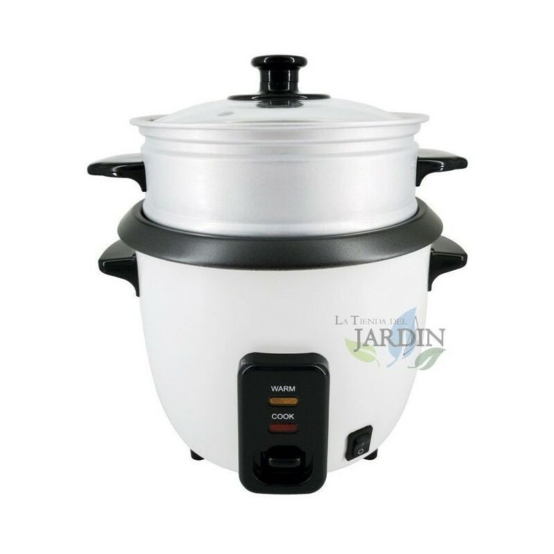 Elektrischer Reiskocher 500W 1,5 Liter, 5-6 Portionen