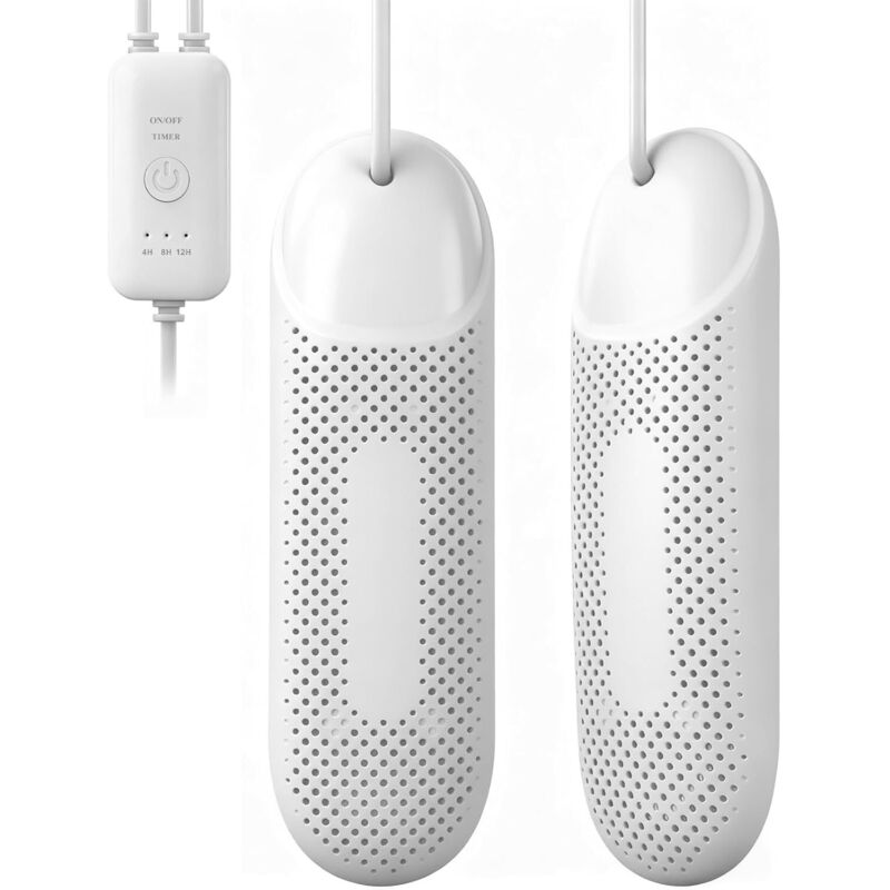 Elektrischer Schuhtrockner, Schuhtrockner Elektrisch, Tragbarer Schuhtrockner mit 3 Modi Timer, Stiefeltrockner für Skischuhe Socken Schuhe