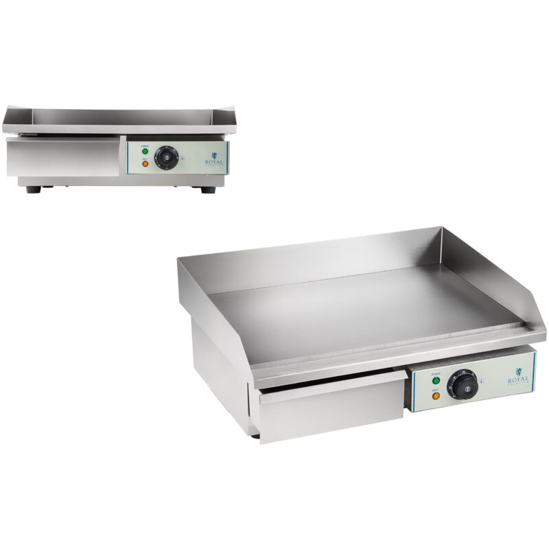 Royal Catering - Elektro Grillplatte Bratplatte Elektrogrill Griddleplatte Bräter Griddle Gastro