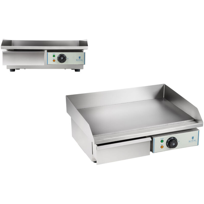 Royal Catering - Elektro Grillplatte Bratplatte Elektrogrill Griddleplatte Bräter Griddle Gastro