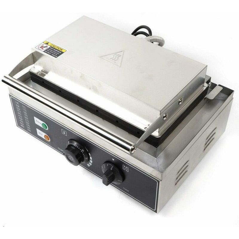 Elektro Waffeleisen Waffeleisen für Französisch Hotdog Waffelbacken Waffelhersteller w/ Timer 1500W