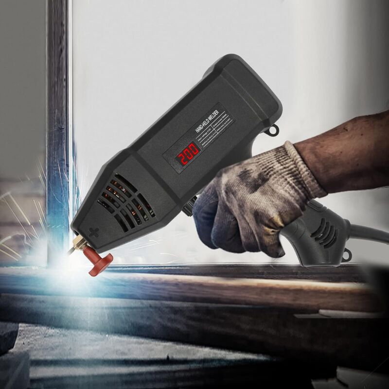 Elektroden Schweißgerät,Hand gehalten 220V 3000W, tragbares elektrisches Schweißgerät,Elektroden Inverter Schweissgerät,Schweißstab Heimschweißgerät