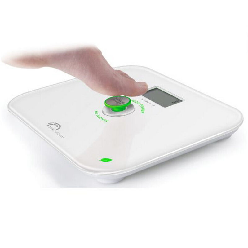 Les Tendances - Elektronische personenwaage ohne batterie 180 kg / 100 g weiß - Little Balance - 8154