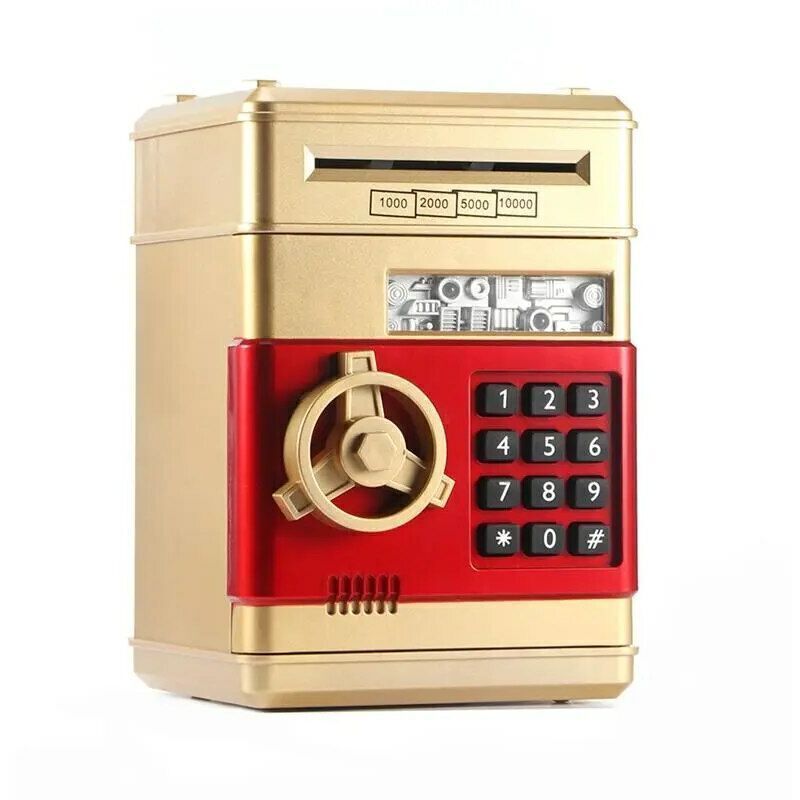 Elektronisches Sparschwein, digitale Spardose für Kinder, Mini-Geldautomat, Weihnachtsgeschenke für Kinder