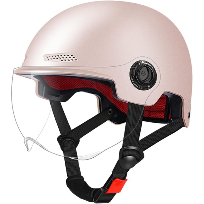 Elektrorollerhelm für Erwachsene, Fahrradkappe, Elektrofahrrad-Visierhelm für Männer und Frauen, Fahrradhelme mit Visier, Skatehelm für Erwachsene,