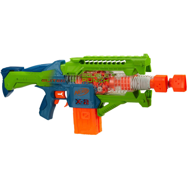 Pistole Hasbro Nerf Elite 2.0 Double Punch Dartpfeile x 50 28,6 x 66 x 8 cm