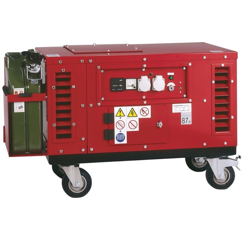 4-Radsatz für luftgekühlte Stromerzeuger