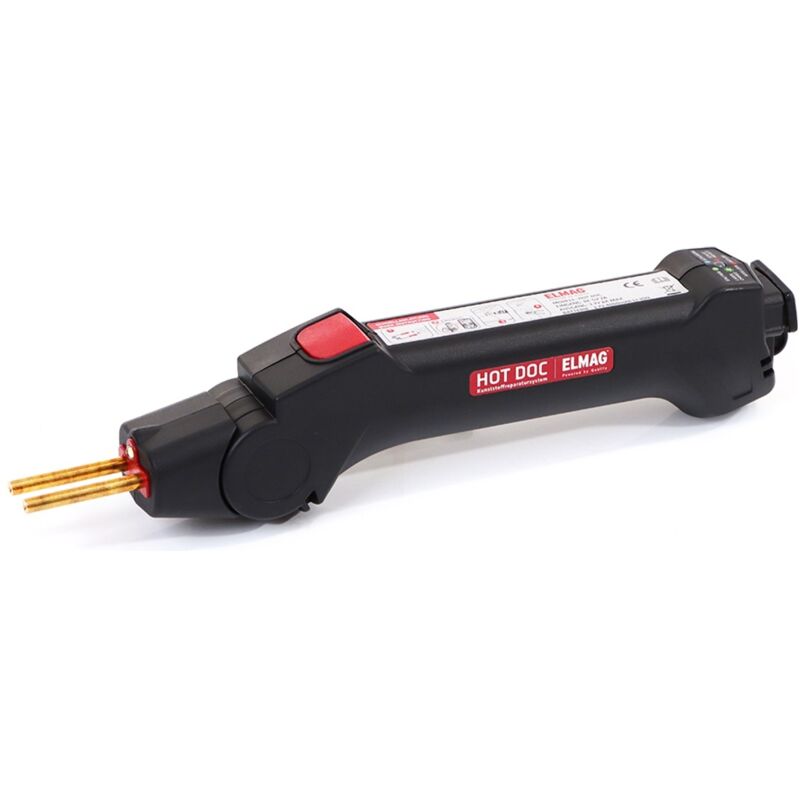 Kunststoff-Reparatur-System kabellos Hot Doc 30W set im Koffer bestehend aus: 1 Stk. Hot Doc 30W, kabellos 1 Pkg. VA-Klammern hd-a (50 Stk.) Ar