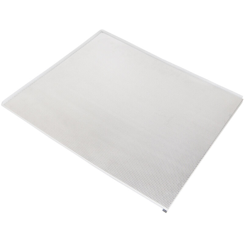 Bodenschutz für Küchenmöbel, 16mm Plattenstärke, Modul 600mm, 568x580mm, Kunststoff und Aluminium, Aluminium Natur - Emuca