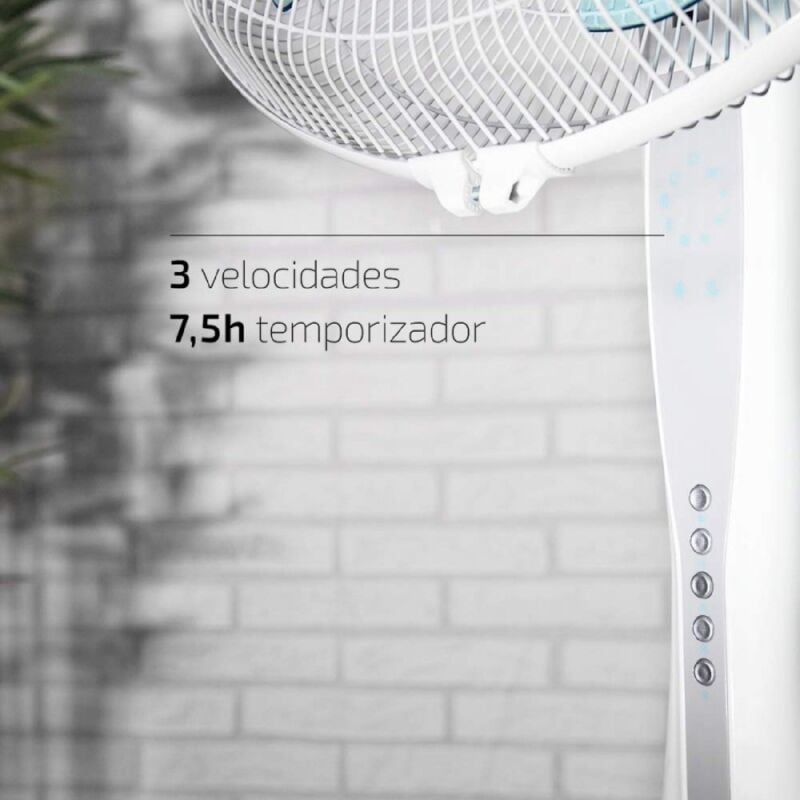 Standventilator ForceSilence 530 Power Connected White - Cecotec
