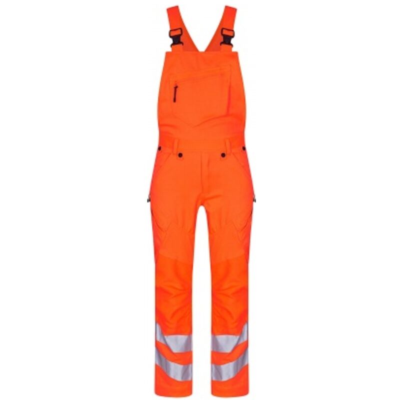 Warnschutz Latzhose Safety Herren 3544-314 Gr. 58 orange - Engel