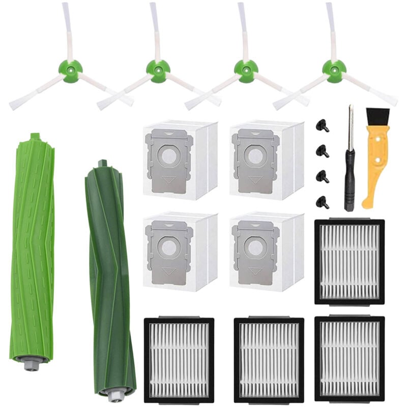 Ensemble d'accessoires pour iRobot Roomba i7 i7+ i3 E5 i3+ i4 i6 i6+ i8 i8+ Accessoires de balayage