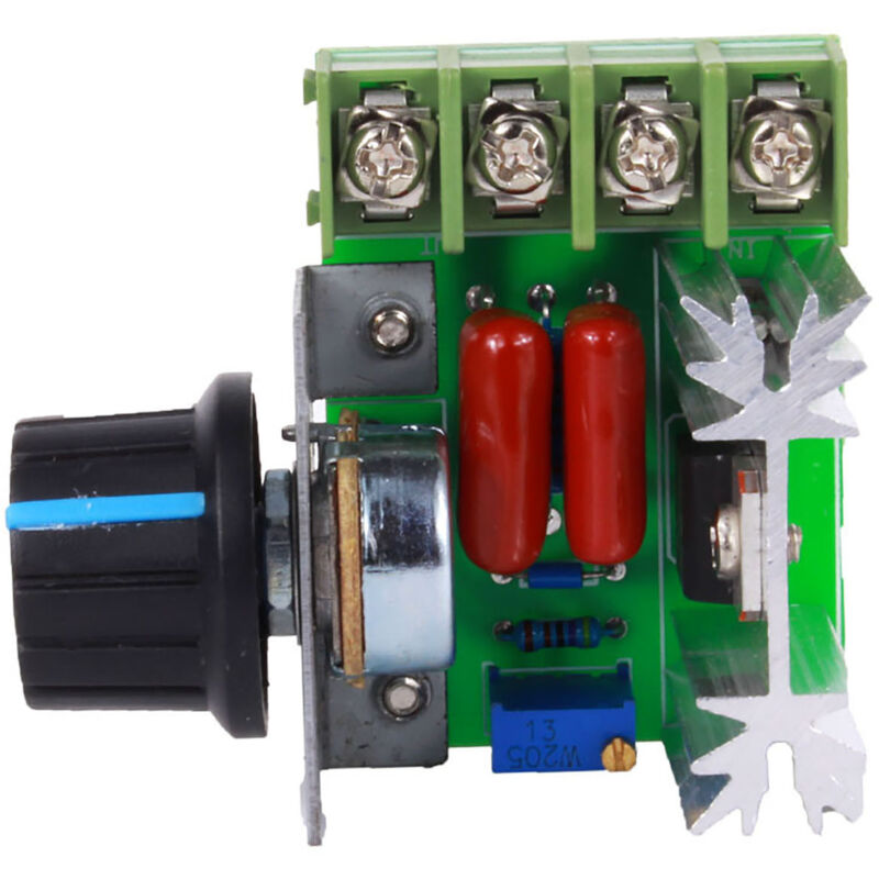 Eosnow Motordrehzahlregler, multifunktionales Kontrollmodul, Spannung 50-220 V 25A Warmwasserbereiter für Elektroherd-Eisen-Thermostat