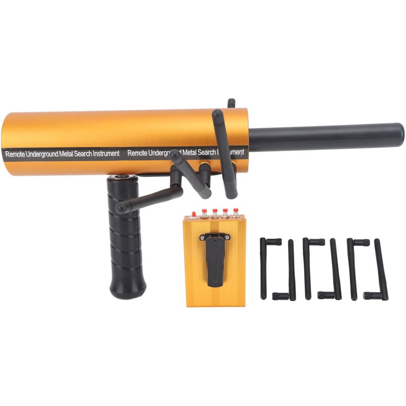 Aks Metalldetektor, Metall-Pinpointer, 30 m Tiefe, 1200 m Reichweite, 6 Antennen, präzises Finden von Golddetektor - Eosnow
