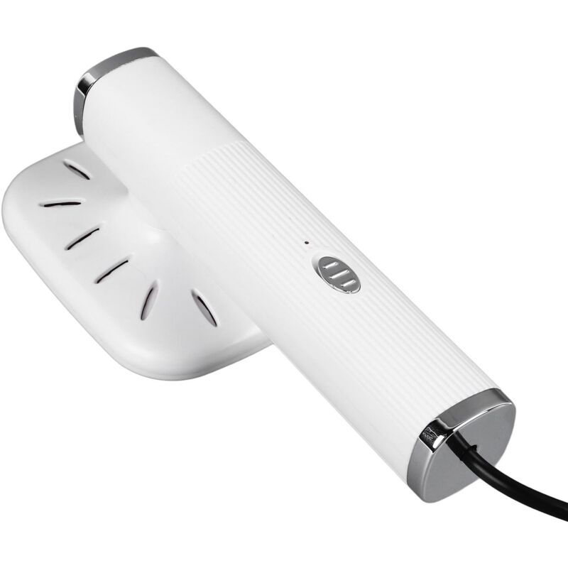 Eosnow Dampfbügeleisen, drehbar, 20 ml Fassungsvermögen, tragbare Mini-USB-Stecker-Bügelmaschine für Zuhause, Reisen, Schlafsäle, Weiß