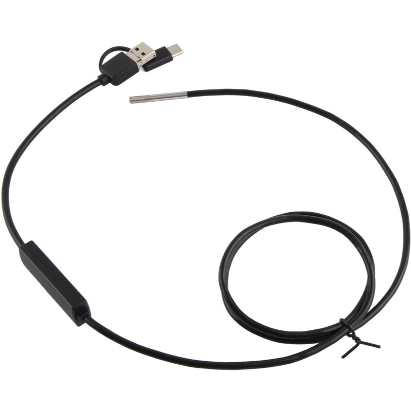 Eosnow 3 in 1 für Android typec Mobiltelefon 3,9 mm Objektiv High Definition wasserdichtes Endoskop (1 m Kabel)