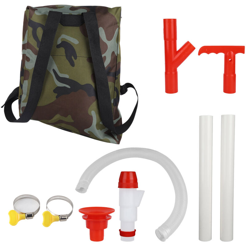 Handbuch Dünger Spreizendünger Werkzeug mit Tasche für Farm Mais Gemüse Zuckerrohr Obstbäume - Eosnow