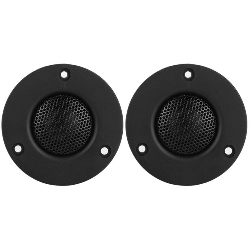 Hochtöner-Lautsprecher, hochempfindlich, feuchtigkeitsbeständig, schwarz, kraftvoller Sound-Audio-Lautsprecher für Auto - Eosnow