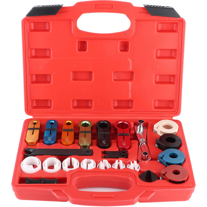 Eosnow Klimaanlagen-Kraftstoffübertragungsleitungs-Schnellkupplungs-Werkzeugsatz für Kfz-Klimaanlagen