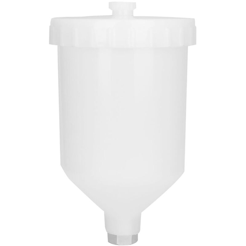 Eosnow Langkapazität Sprühpistole Topf, Kunststoff Edelstahl Hochfester Topf Easy Installation für Handwerkzeuge