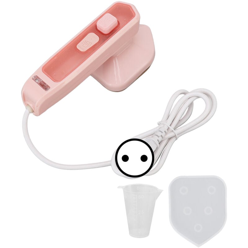 Eosnow Mikro-Dampfbügeleisen, handgehalten, leicht, tragbar, Mini für Zuhause, Reisen, Schlafsaal
