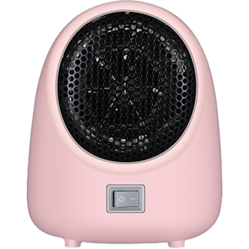 Eosnow Mini -Heizung schneller Heizung Überhitzung Schutz Kleiner Raumwärmer für Home Tisch Pink EU Stecker 220 V