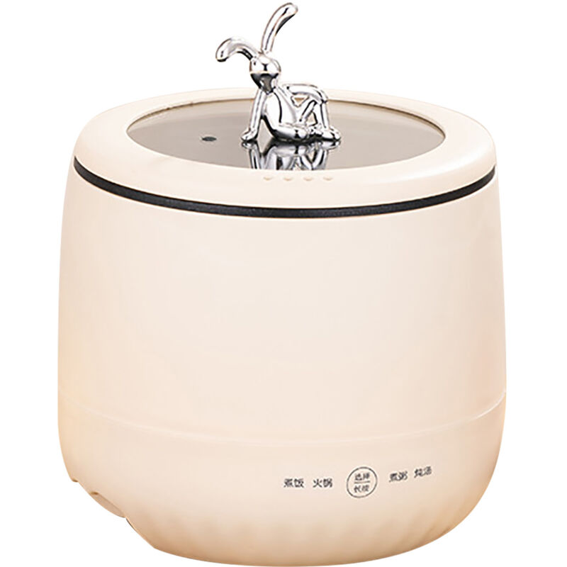 Mini-Reiskocher, 1,8 l, antihaftbeschichtet, intelligent elektrisch, für Getreidesuppe, Brei, Eintöpfe - Eosnow
