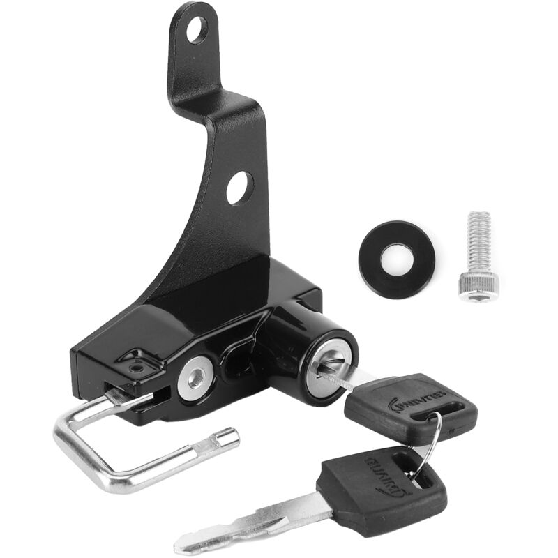 Eosnow Motorrad-Helmschloss, Diebstahlschutz-Motorrad-Set, passend für Suzuki SV650