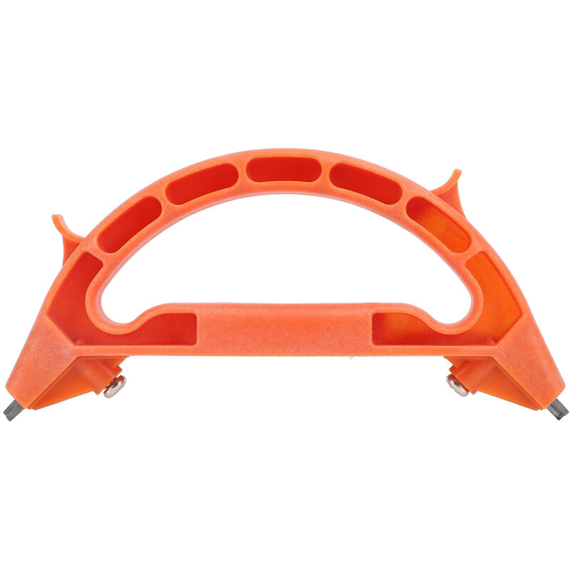 Ergonomischer Universalschärfer für Gartengeräte und Messer, Wolframklinge, komfortabler Griff, 16,3 cm Länge