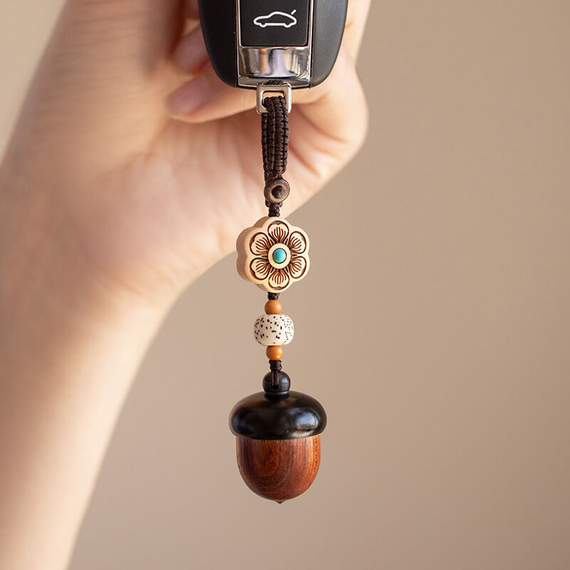 Erinnerungsflasche für Haustiere – Halskette mit Katzen- und Hundeanhänger – Sammlung von Asche, Zähnen und Fell – Material: Schwarzes Sandelholz