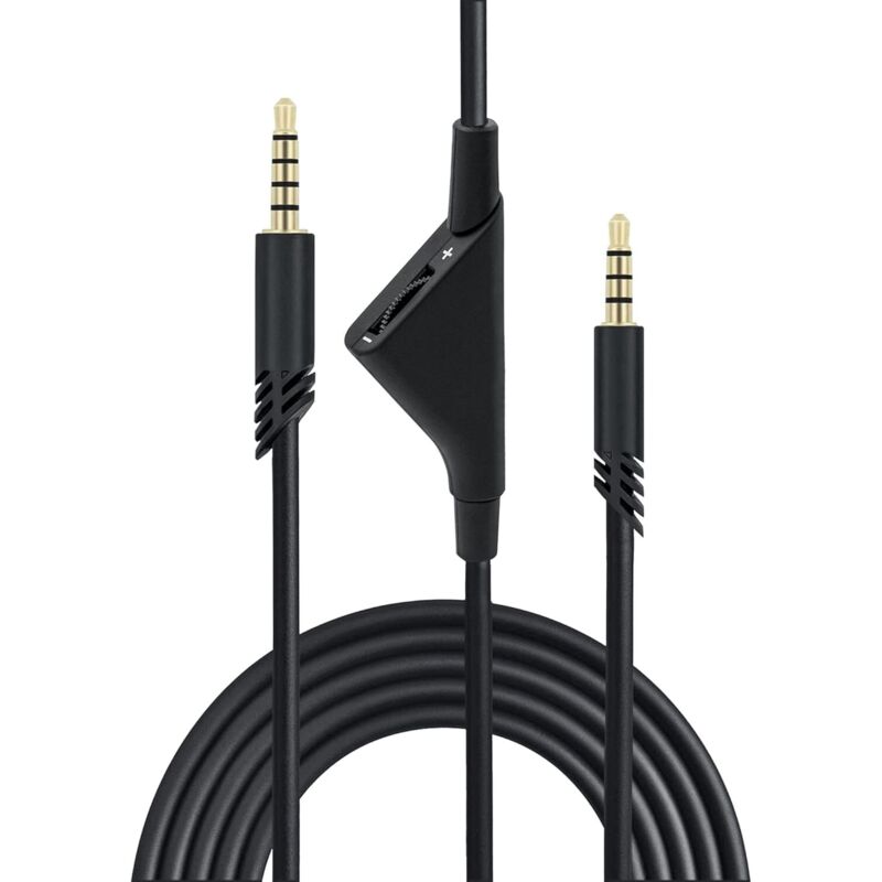 Ersatz-Audiokabel mit Lautstärkeregler für Astro A10, A30 und A40 Gaming-Headset für PS5, PS4 und Xbox (Klinkenanschluss)