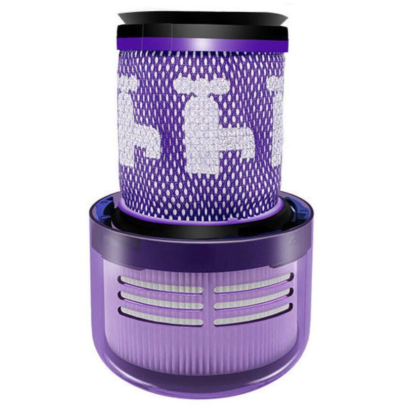 Ersatz-HEPA-Filter für Dyson V12 Detect Slim Akku-Staubsauger, Filter für Dyson V12 Slim Absolute Extra/Total Clean/Fluffy Akku-Staubsauger, 971517-01