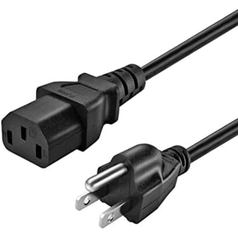 Ersatz-Netzkabel mit 3-poligem Stecker für Instant Pot elektrische Schnellkochtöpfe, Reiskocher und andere Geräte.