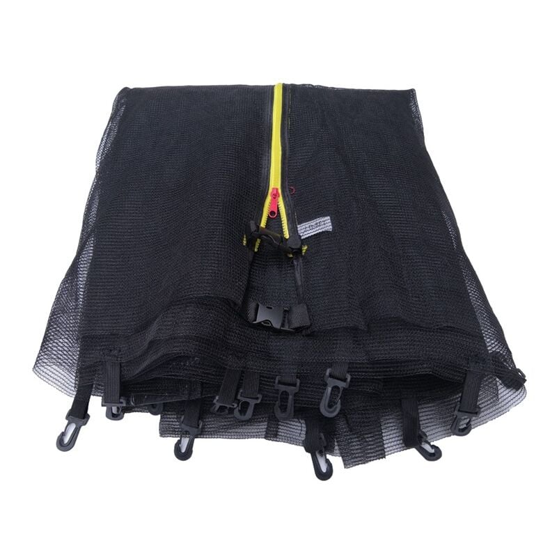 Tonchean - Ersatz-Sicherheitsnetz für Trampolin, Outdoor Sport Trampolinnetz für Kinder mit Reißverschluss, ø 244 cm, Freizeit Trampolin Zubehör,