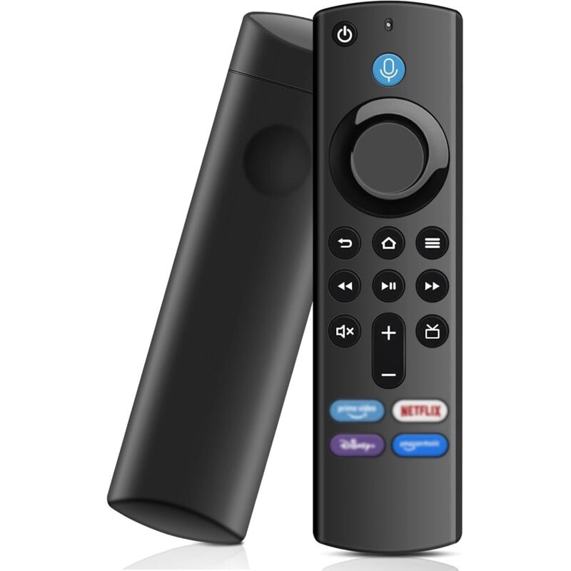Ersatz-Sprachfernbedienung der 4. Generation, AMZ-F-ire TV-Stick mit Sprachfunktion, kompatibel mit Smart TV Stick der 2. und 3. Generation, 4K und