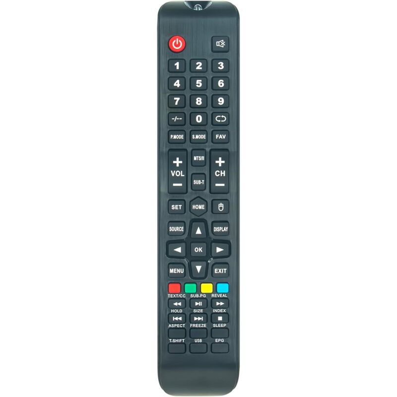 Ersatzfernbedienung für AKAI-Fernseher AK43FSM1440, AK43SM1433, AK50M1466, AKTV2821M-SMART, AKTV3219M, AKTV3294HD-SMART, AKTV4329, AKTV4330NM-SMART,