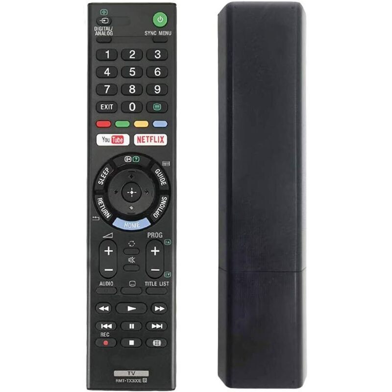 Ersatzfernbedienung Sony Bravia RMT-TX300E für Sony-Fernseher, kompatibel mit der Sony Universalfernbedienung für Sony Bravia-Fernseher