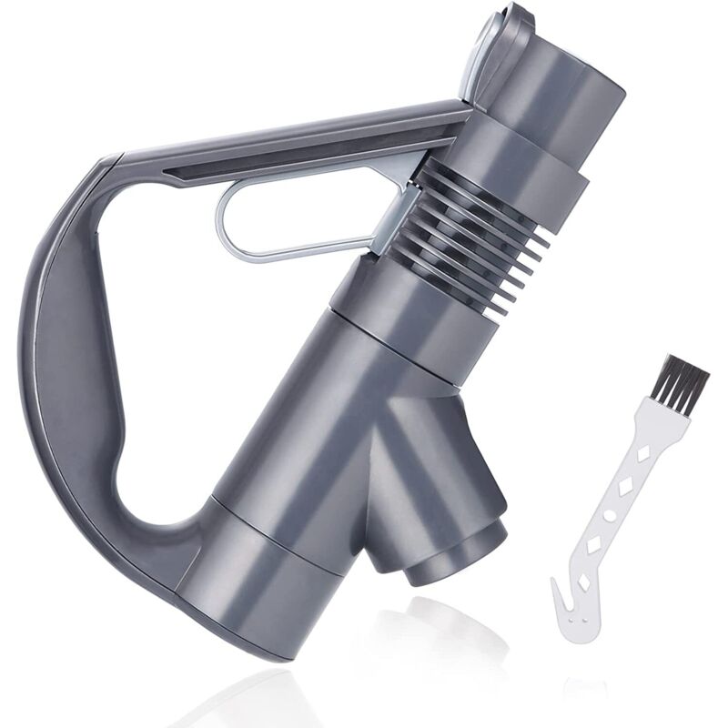 Komiro - Staubsauger-Ersatzgriff, Griff kompatibel mit Dyson DC19 DC23 DC26 DC29 DC32 DC36 DC37 Staubsauger-Zubehör-Ersatzgriff (grau) npterbl