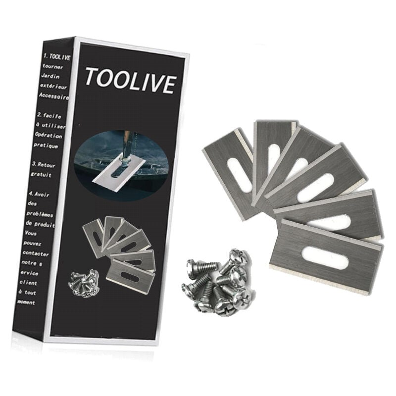 Hochwertige Ersatzmesser für Mähroboter - Kompatibel mit Husqvarna, Gardena, Yard Force mit innovativen Schrauben - Universal Ersatzklingen –