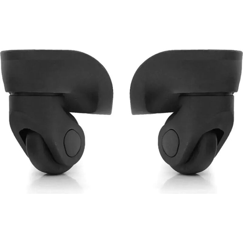 Ersatzrollenpaar für Koffer, universelle PVC-Ersatzrollen für Trolleys