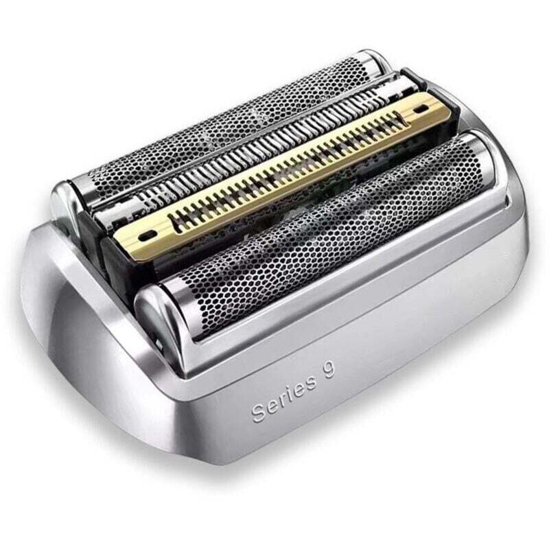 Ersatzscherkopf für den Elektrorasierer Series 9 92S - Kompatibel mit allen Ersatzscherköpfen für den Braun Series 9 Elektrorasierer (92S-Silber)