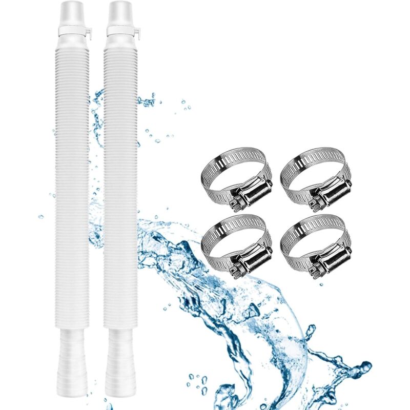 Ersatzschlauch für Schwimmbadpumpe Poolrohre für eingelassene Pools Schwimmbad-Ersatzschlauch-Set, Schwimmbadschlauch für oberirdische Pools,