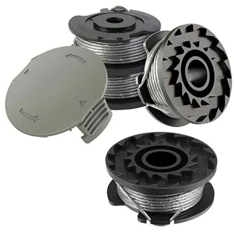 Ersatzspule für Rasenmäher F016800569 für Bosch EasyGrassCut 23/26/18/18-230/18-260/18-26 Akku-Motorsense, - Ø 1,6 mm 6,1 m , Rasenmäher-Zubehör,