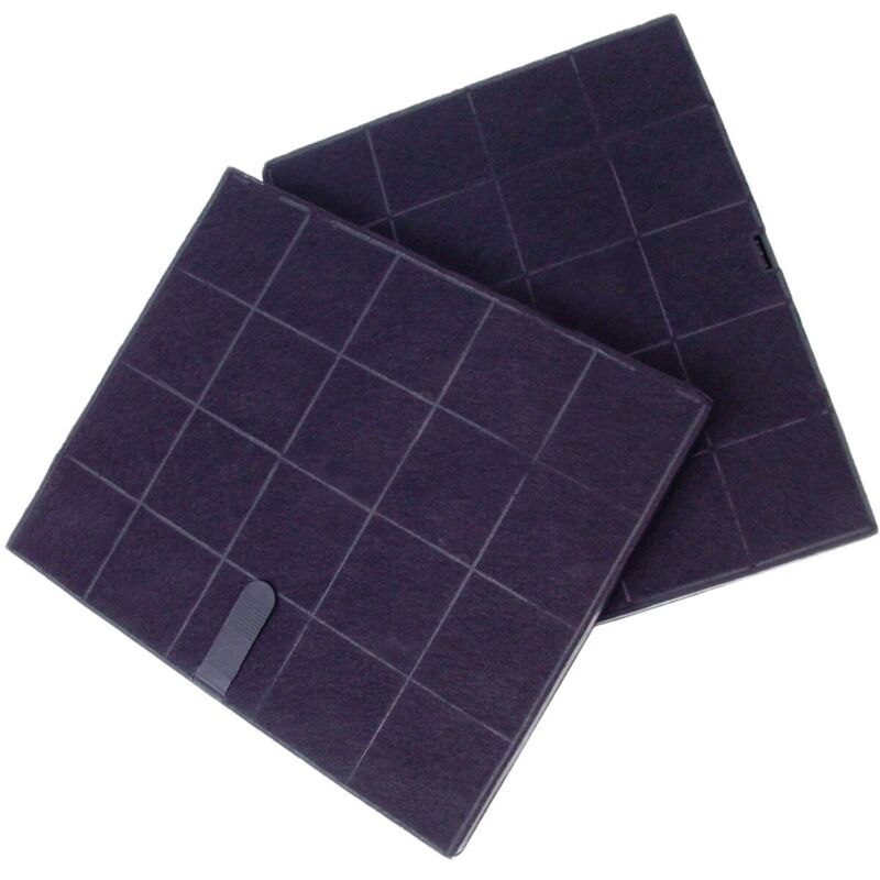 Fagor - Ersatzteil - 2er Set Kohlefilter 235 x 190 mm AFFCAF16 airforce - - airforce, de dietrich, electrolux, broan