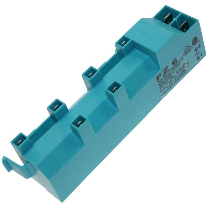 Ersatzteil - 6-Flammen-Zünder - - brandt Smeg sauter, ariston hotpoint, fagor, fratelli onofri, de dietrich, bompani, scholtes, indesit, whirlpool,