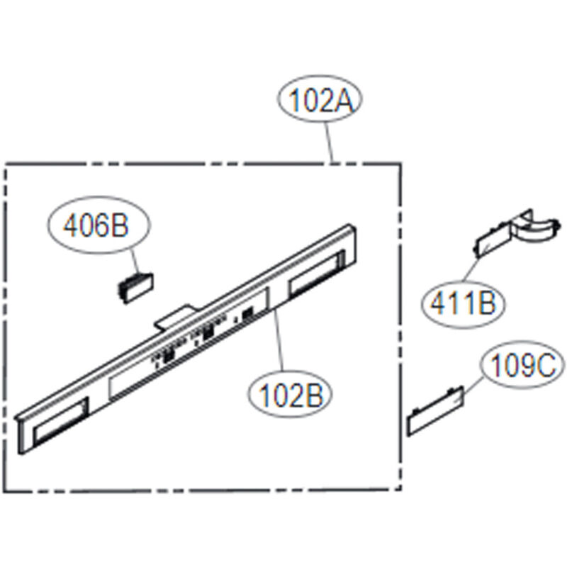 LG - Ersatzteil - Steuergehäuse (Kennzeichen Nr. 120A) -