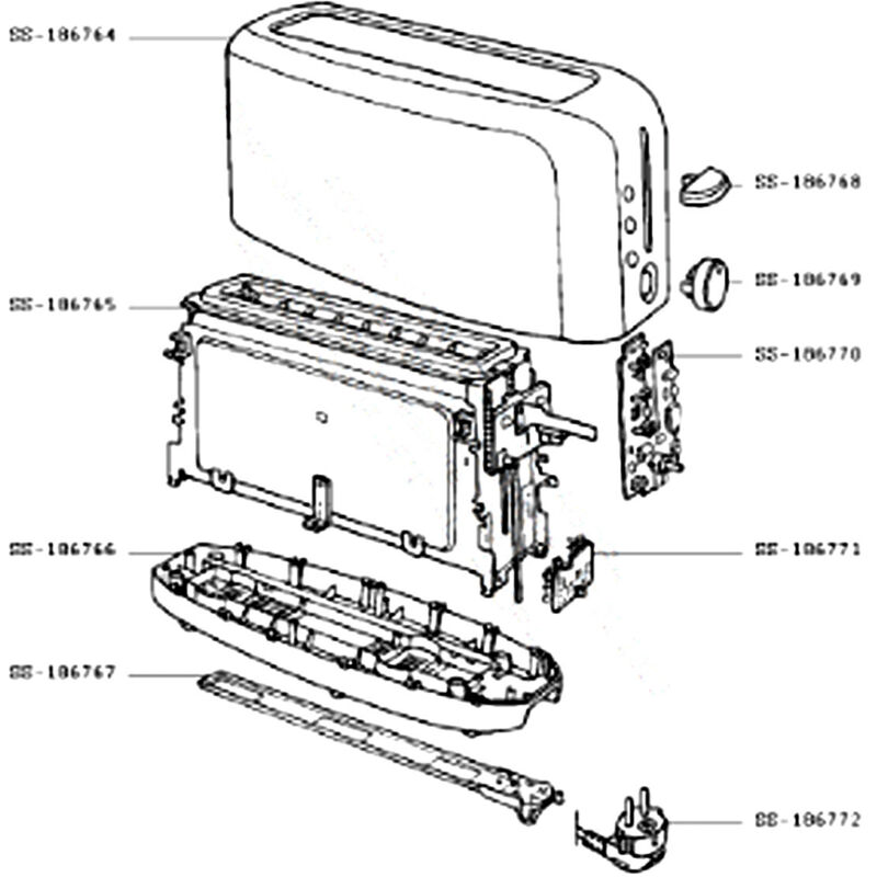 Ersatzteil - Garfach (Kennzeichen SS-186765) - SEB