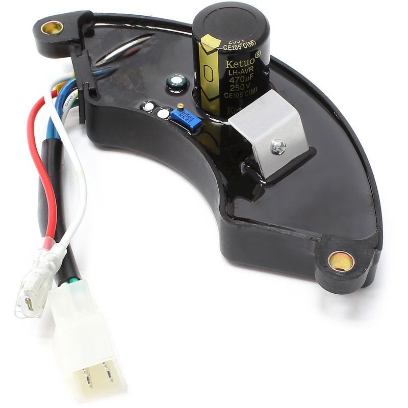 Wiltec - Ersatzteil für Stromerzeuger automatische Spannungsregelung, Spannungsregler 3500-6500 w für Motoren, Generatoren, konstante Ausgangsspannung